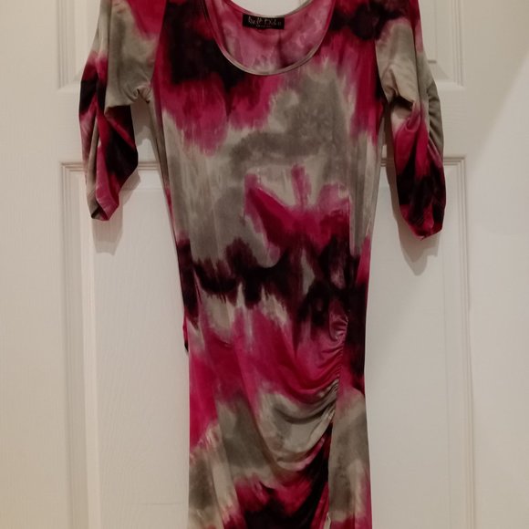 Barbie pink Rucht D'Oleo Designs colorful dress - Picture 6 of 6